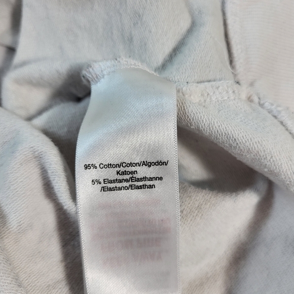 DKNY Sport White Cropped Hoody - Picture 8 of 8